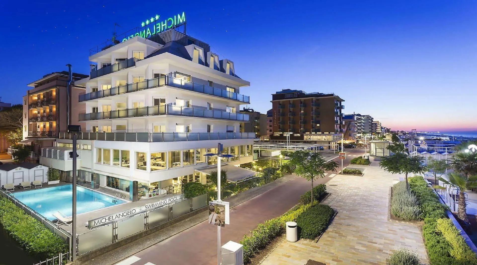 Hotel Michelangelo Riccione Italie